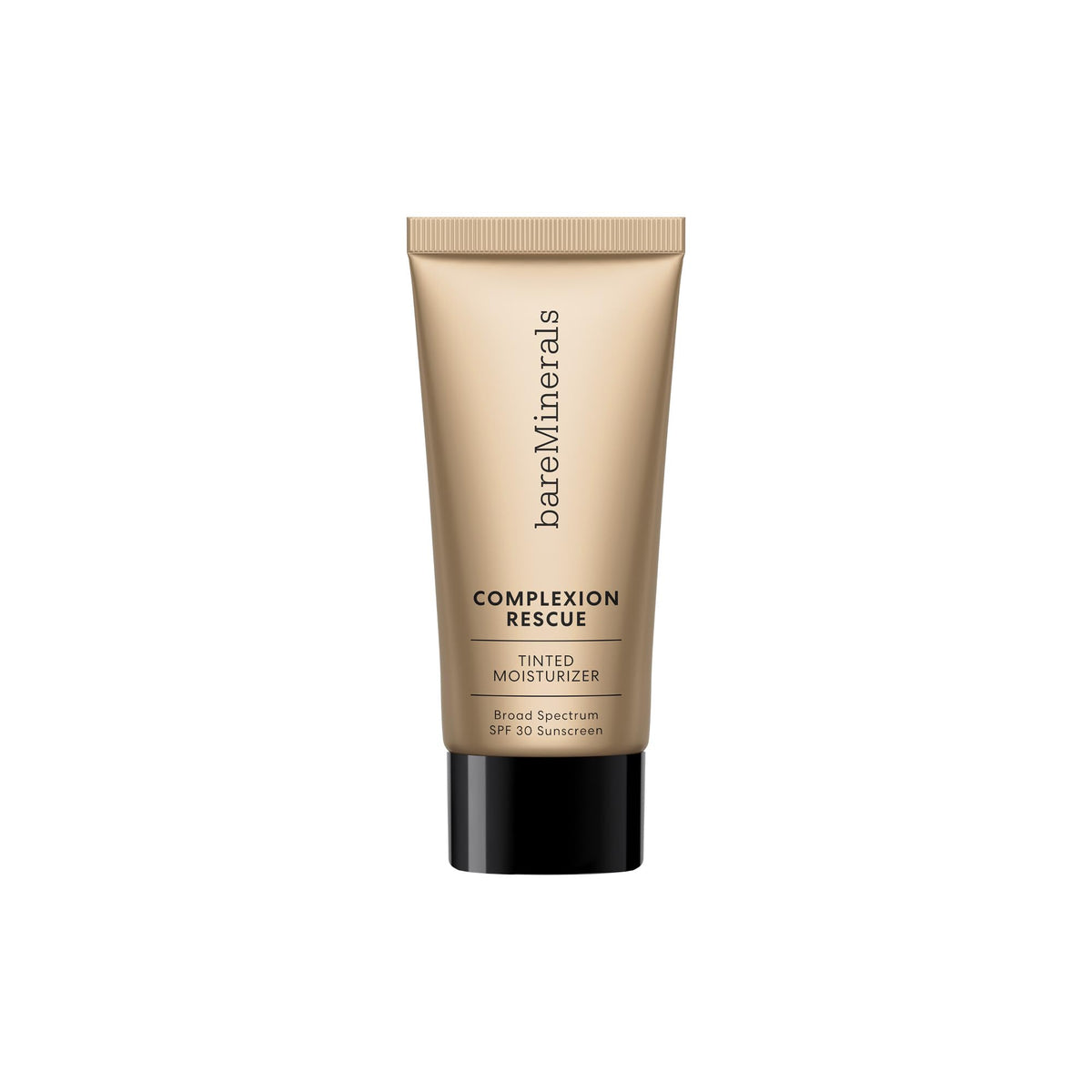 bareMinerals travel-size tube front view showing compact SPF 30