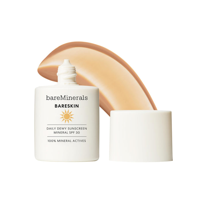 bareMinerals front packaging showing SPF30 and sheer medium shade for everyday protection