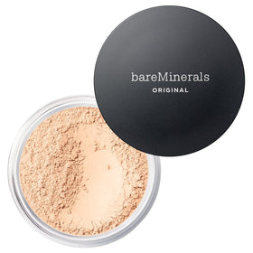 bareMinerals front packaging showing fair 01 shade and clean finish