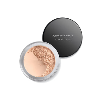 bareMinerals front packaging showing compact jar and label for easy identification and shelf appeal