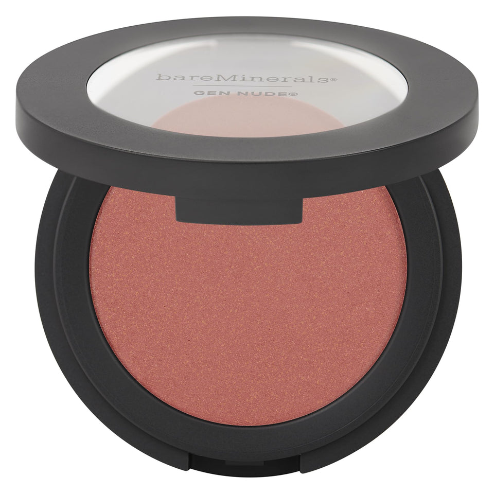 bareMinerals Gen Nude front pan showing clean mauve shade and easy pick-up