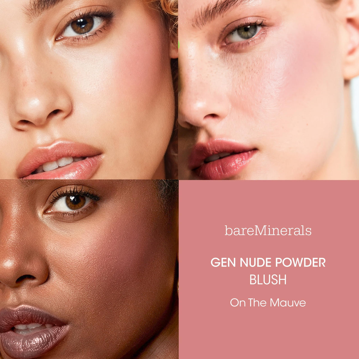 bareMinerals texture close-up revealing silky, talc-free powder for smooth finish