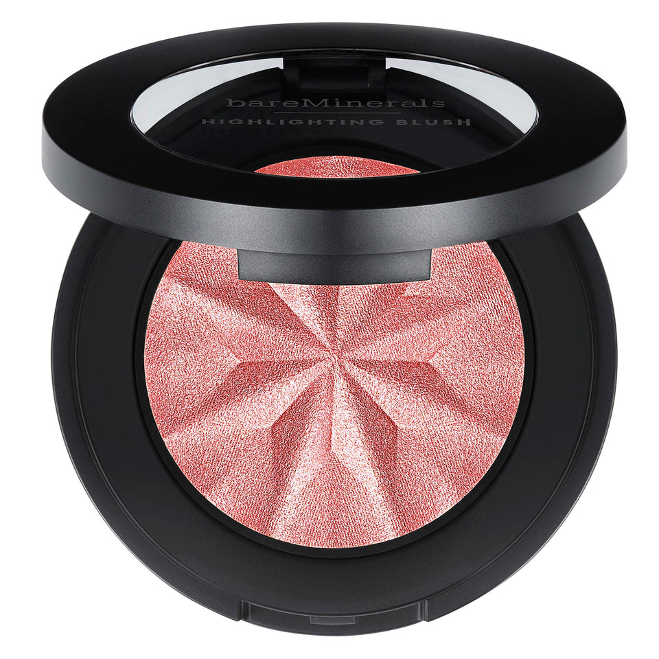 bareMinerals compact closed showing clean minimalist branding and travel-friendly design