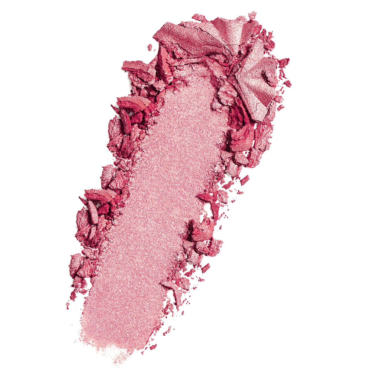 bareMinerals open compact displaying Pink Glow pan and shimmering rosy finish