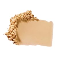 bareMinerals compact inside makeup bag on table showing lifestyle use benefit: convenient daily touch-ups