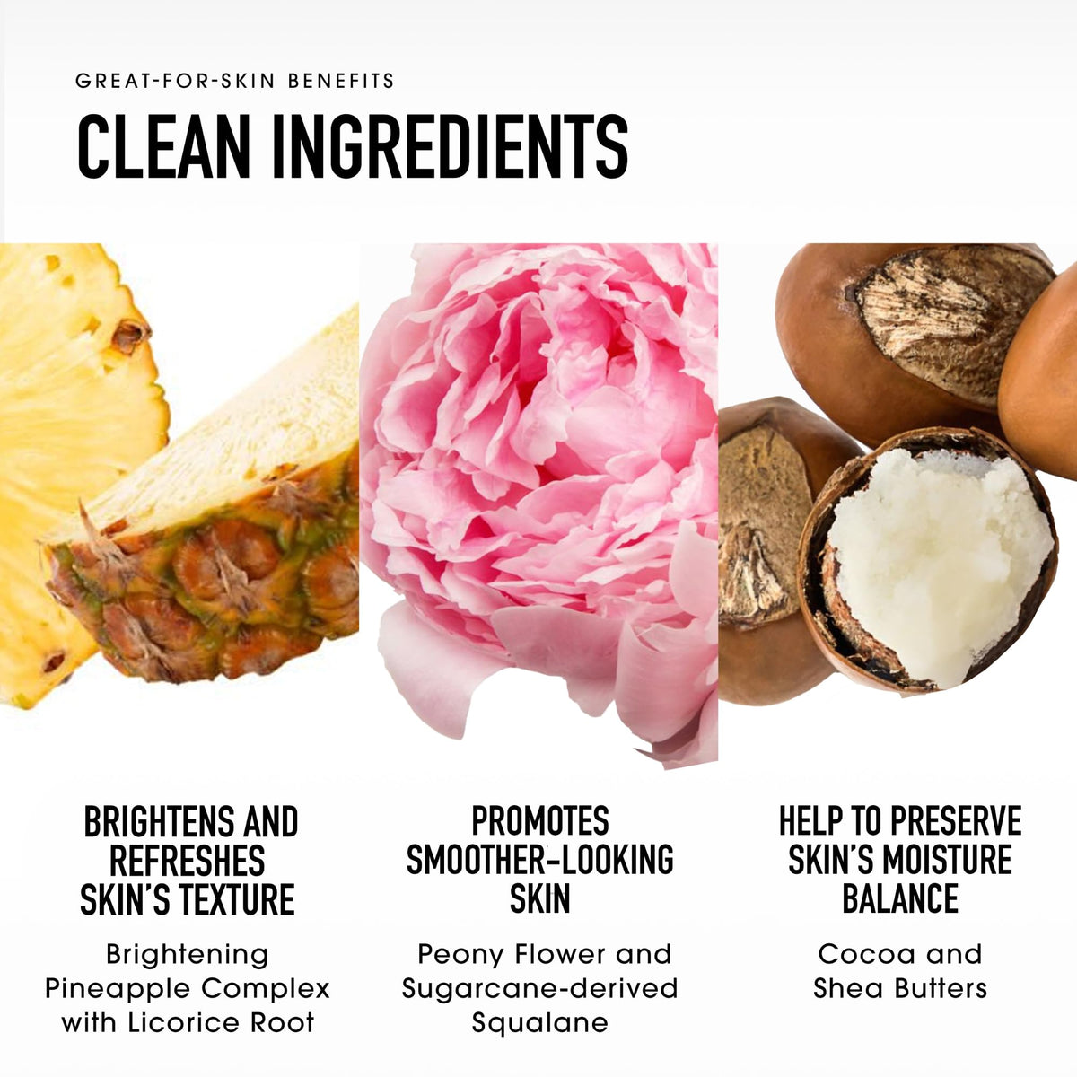 bareMinerals lifestyle image of model wearing powder showing matte finish and all-day confidence benefit