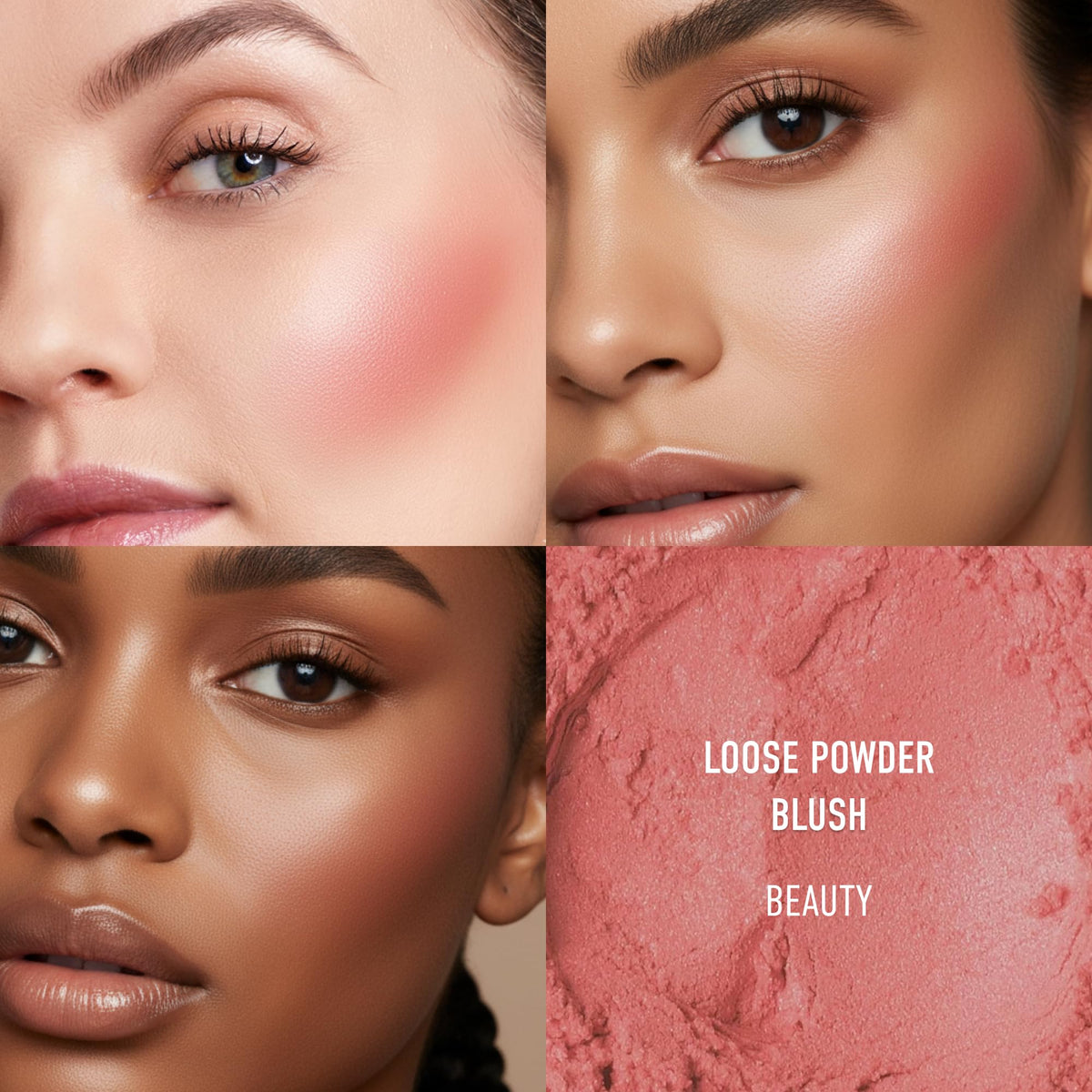 bareMinerals loose powder close-up texture demonstrating silky blendability