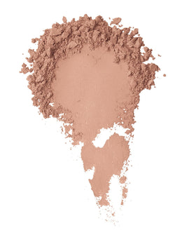 bareMinerals close-up of loose powder texture highlighting matte, blendable finish