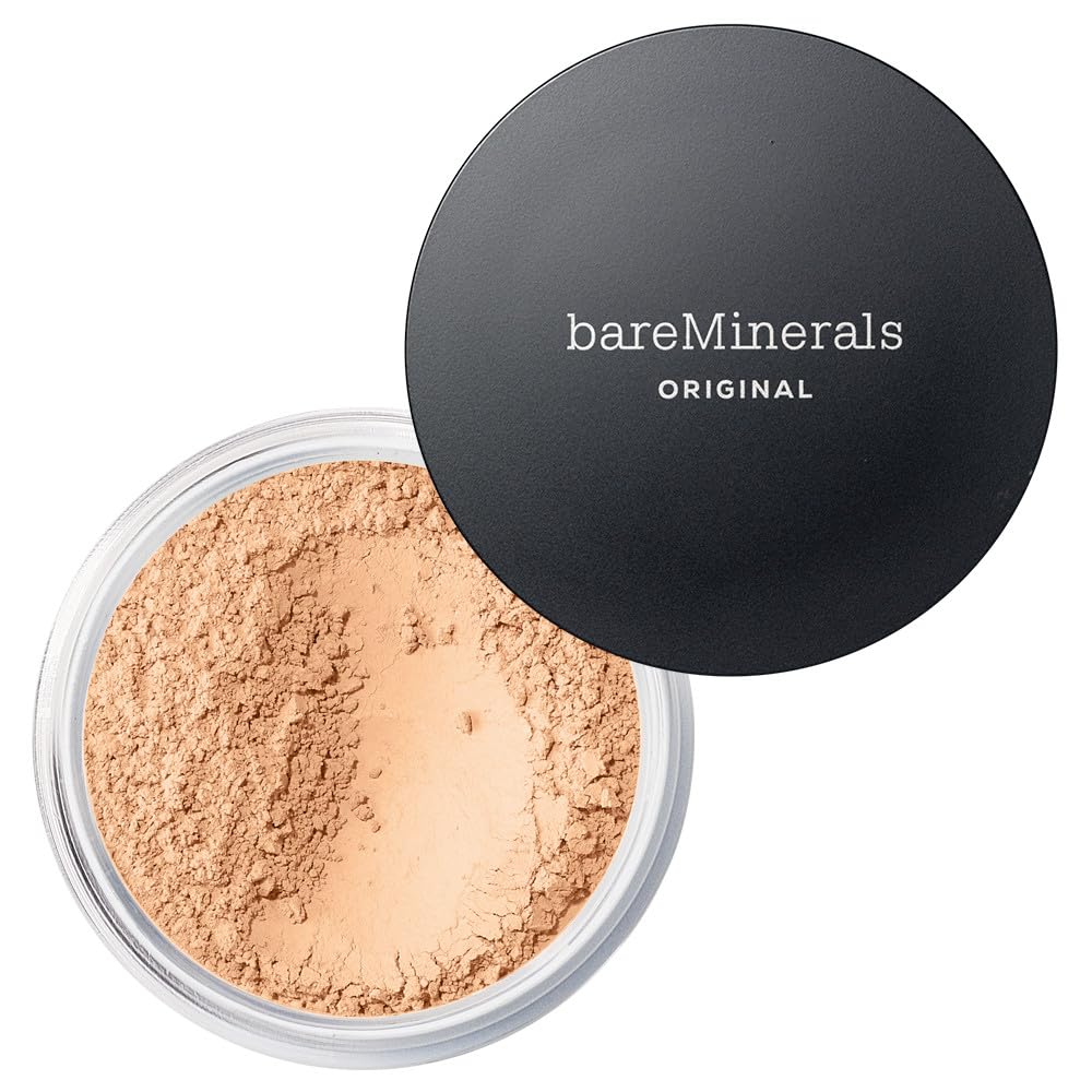 bareMinerals front packaging showing product and lightweight benefit