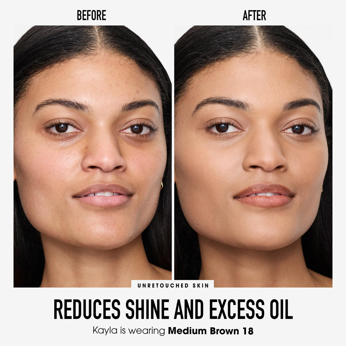 bareMinerals loose powder sifter open to show controlled dispensing benefit