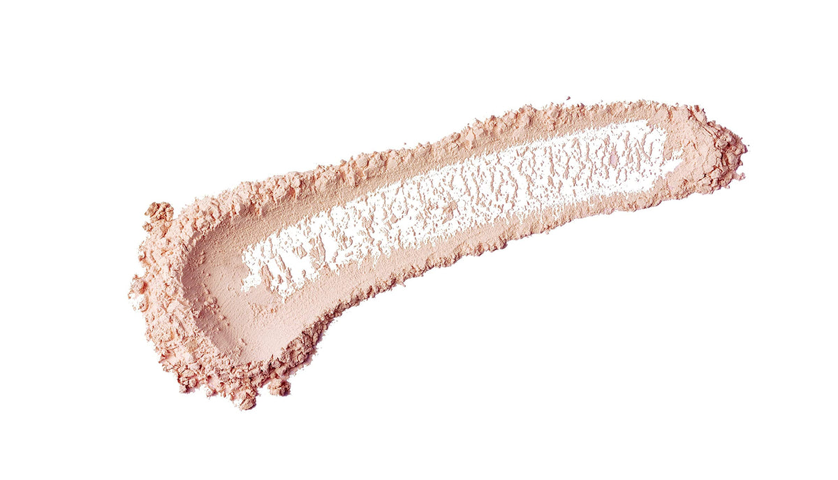 bareMinerals open jar with sifter and loose powder visible, precise dispensing benefit