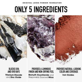 bareMinerals size comparison beside compact for travel-friendly scale