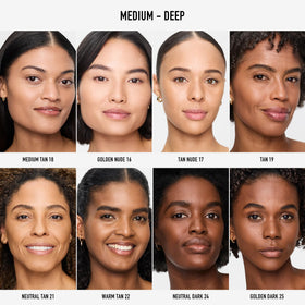 bareMinerals fine-milled powder texture close-up for smooth blendability benefit