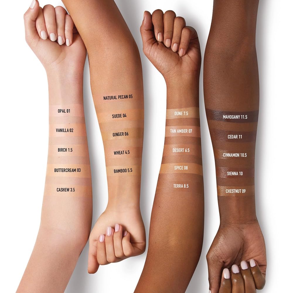 bareMinerals tube beside sunglasses illustrating travel convenience