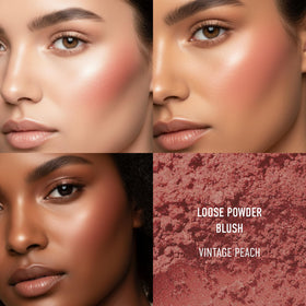 bareMinerals close-up of loose mineral texture revealing fine, silky particles for smooth blending