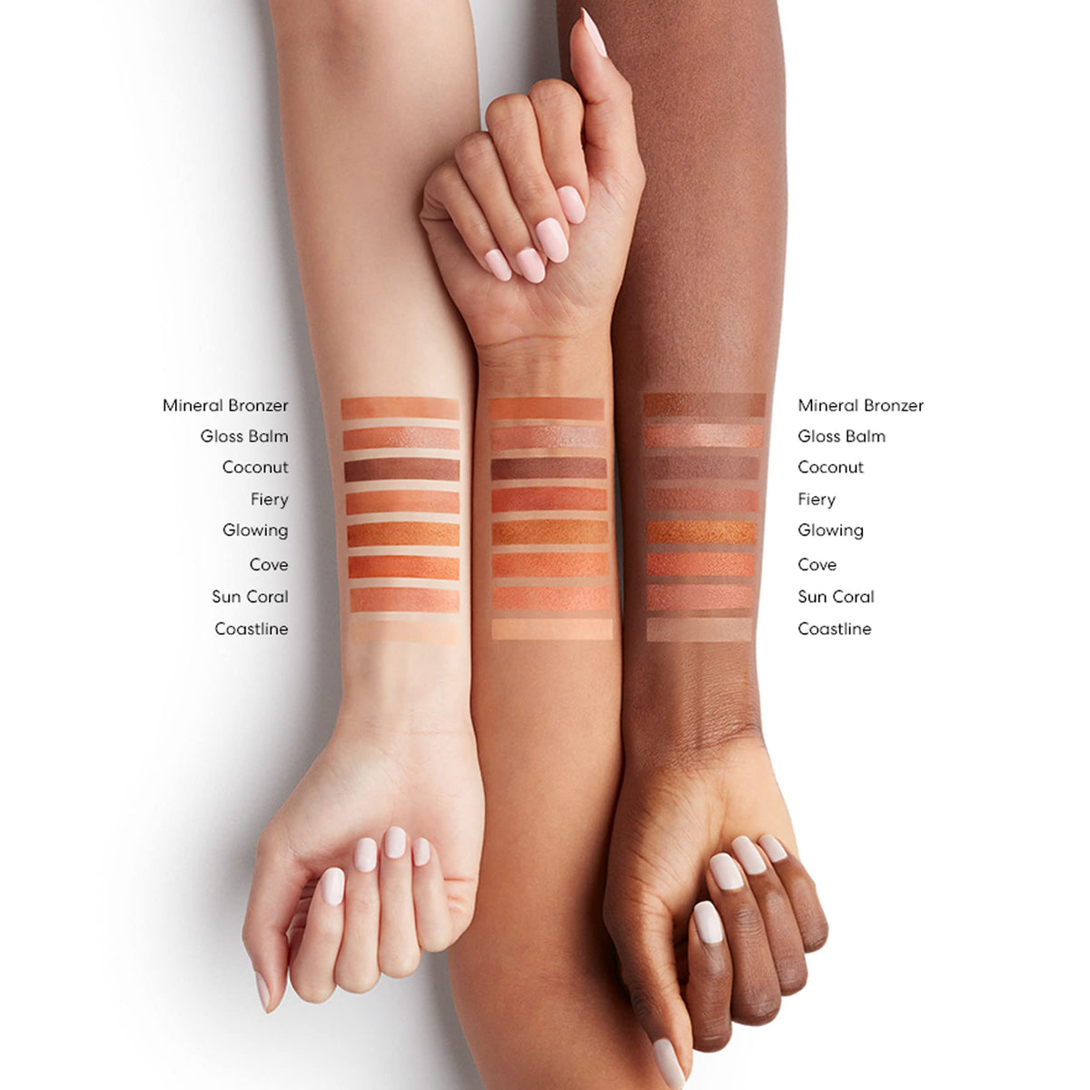 bareMinerals bronzer used in lifestyle setting producing warm, natural-looking sun-kissed glow