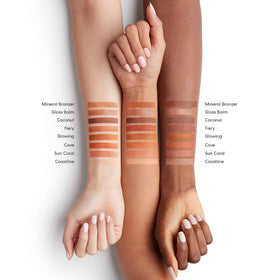 bareMinerals bronzer used in lifestyle setting producing warm, natural-looking sun-kissed glow