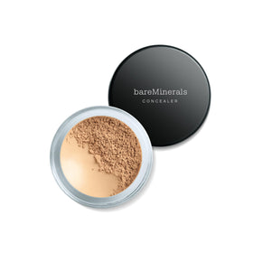 bareMinerals front packaging showing compact and logo with product benefit