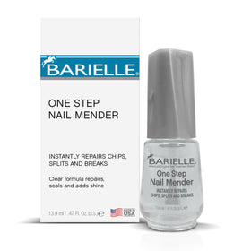 BARIELLE One Step Nail Mender front bottle showing clear repair