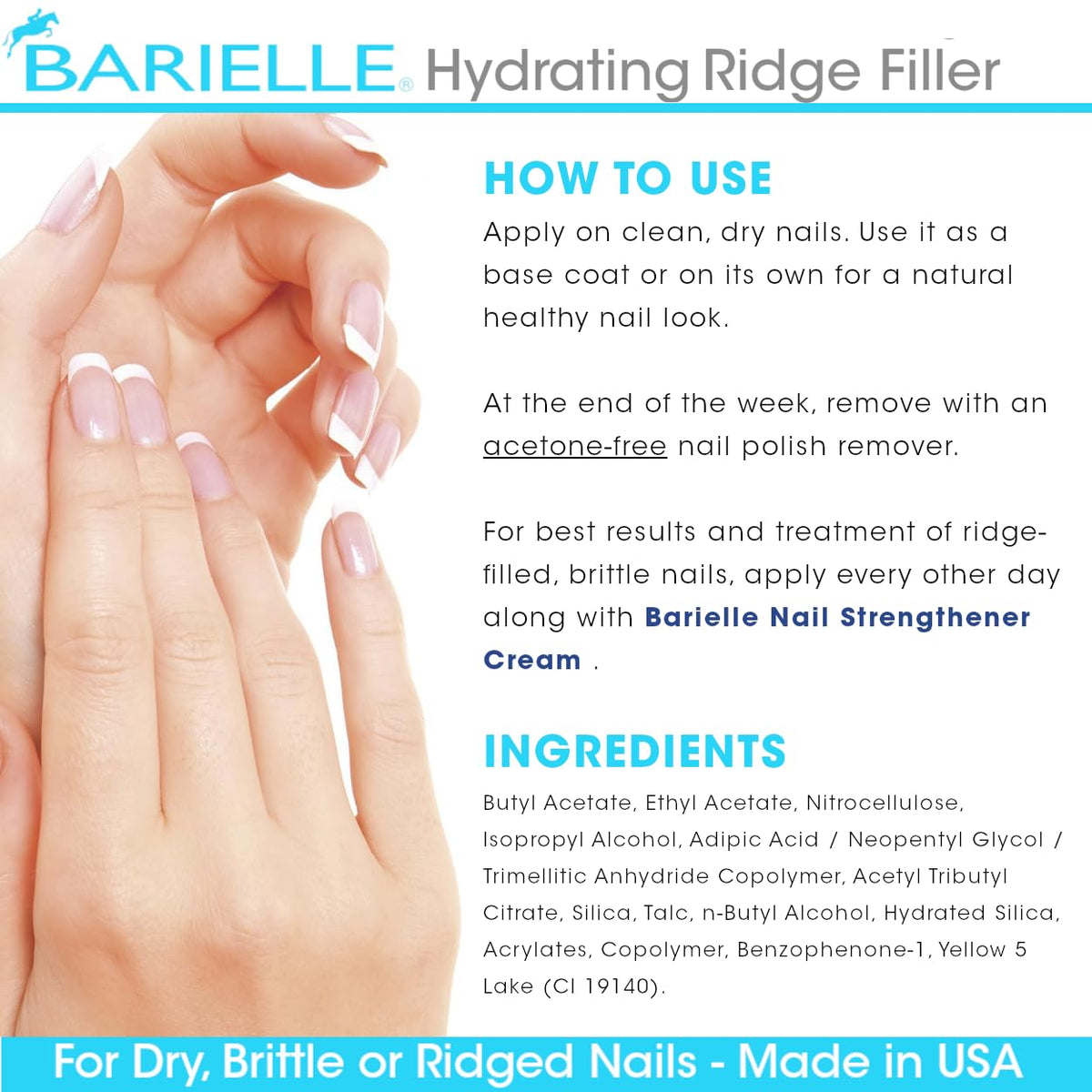 BARIELLE 0.5 oz bottle beside coin to show compact size benefit
