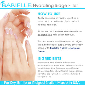 BARIELLE 0.5 oz bottle beside coin to show compact size benefit
