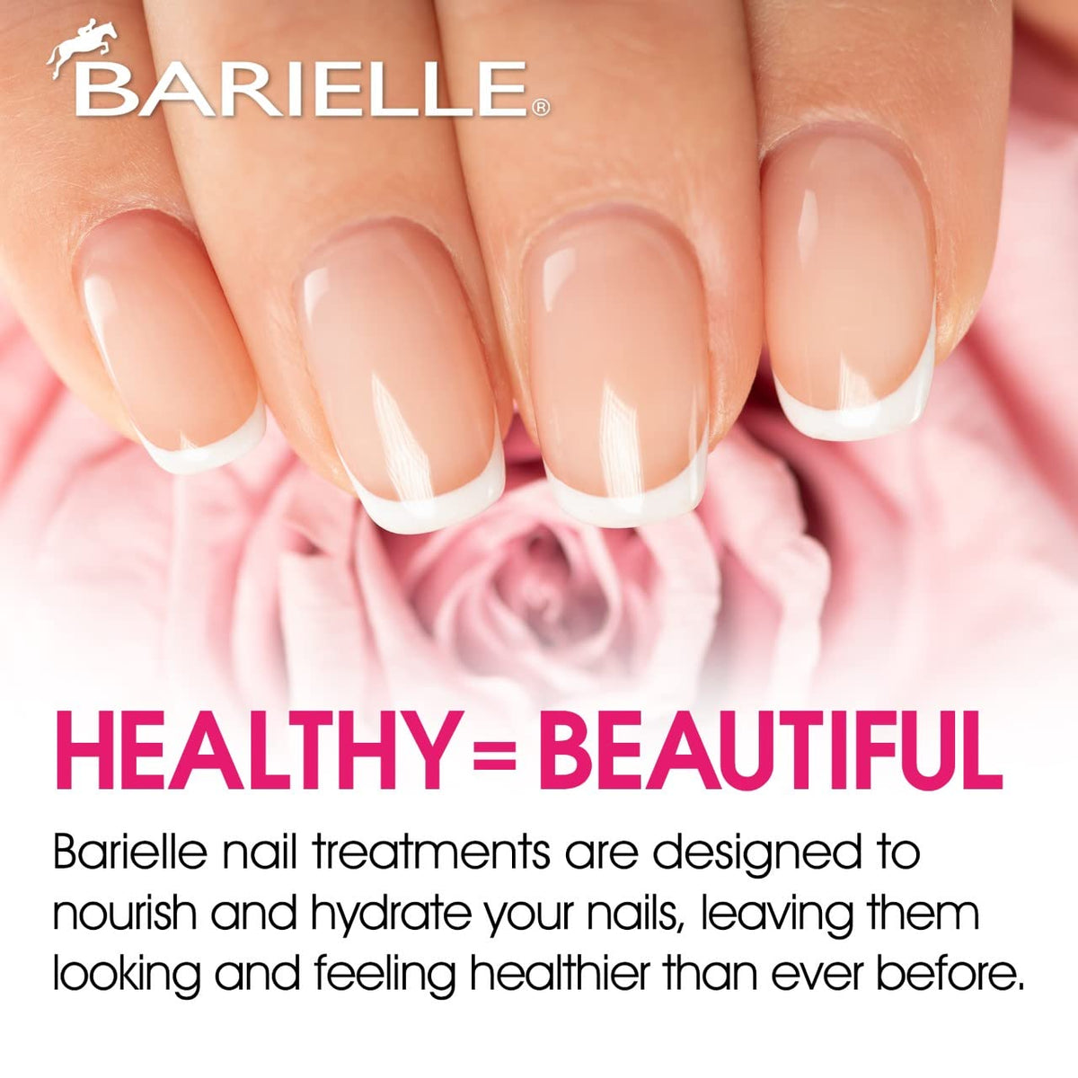 Barielle label detail highlighting ingredients and benefits
