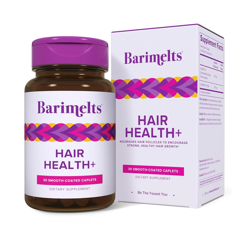 BariMelts front packaging showing product and supplement benefit