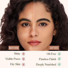 BARUBT vegan blending sponge included for seamless application and even finish