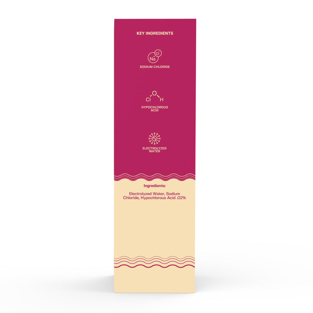 BASE LABORATORIES gentle spray applied to a baby’s skin for soothing care