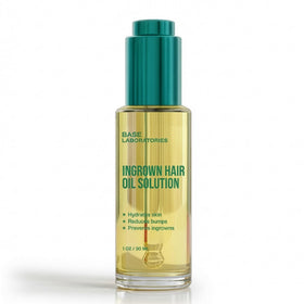BASE LABORATORIES dropper cap detail, precise dosing minimizes waste