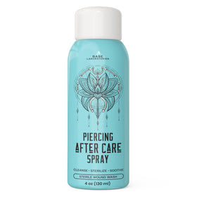 BASE LABORATORIES front label on 4 oz bottle showing product name and clear purpose