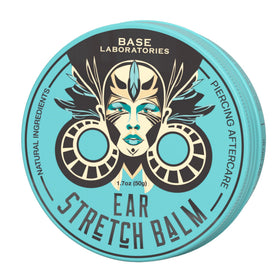 BASE LABORATORIES front packaging shows compact balm and clear labeling for easy storage