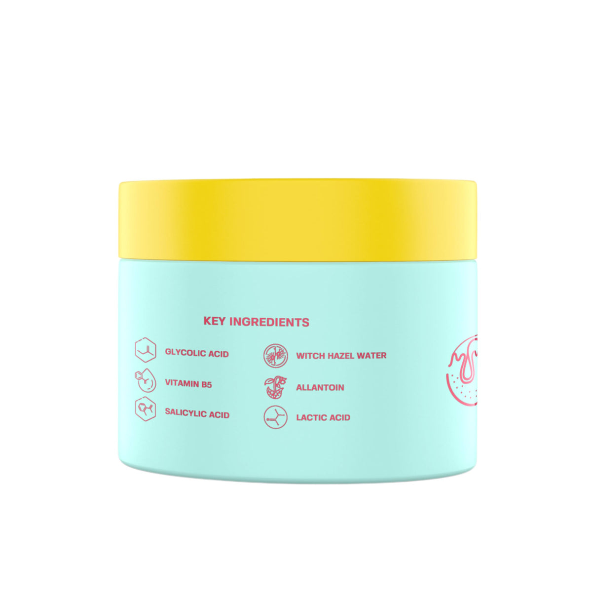 BASE LABORATORIES pads on bathroom counter in lifestyle scene for simple daily routine