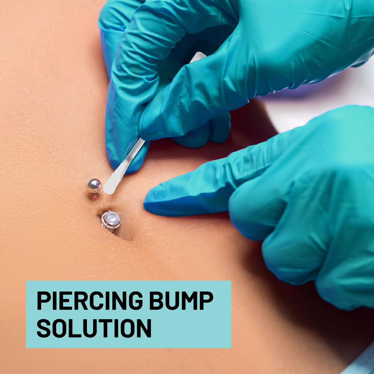 BASE LABORATORIES use on nose piercing to reduce bump irritation