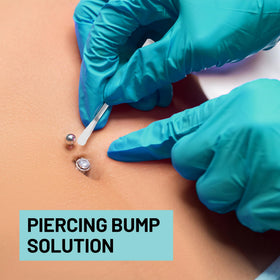 BASE LABORATORIES use on nose piercing to reduce bump irritation