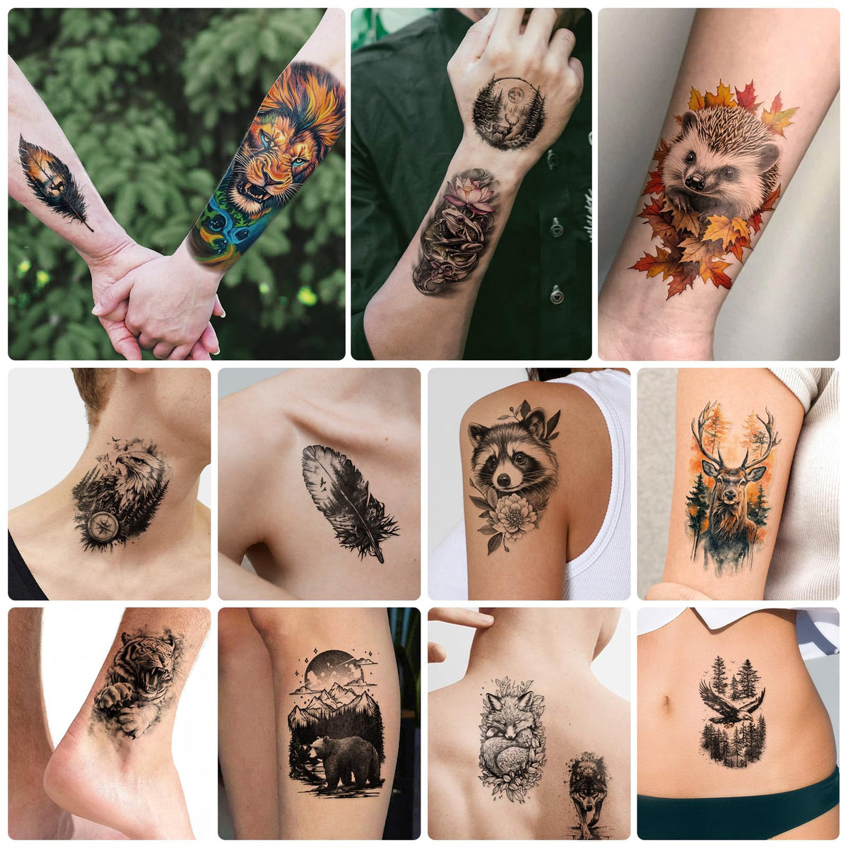 BASIFA model at festival wearing multiple tattoos showing style impact