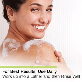 Basis bar placed on shower shelf illustrating everyday bathroom use