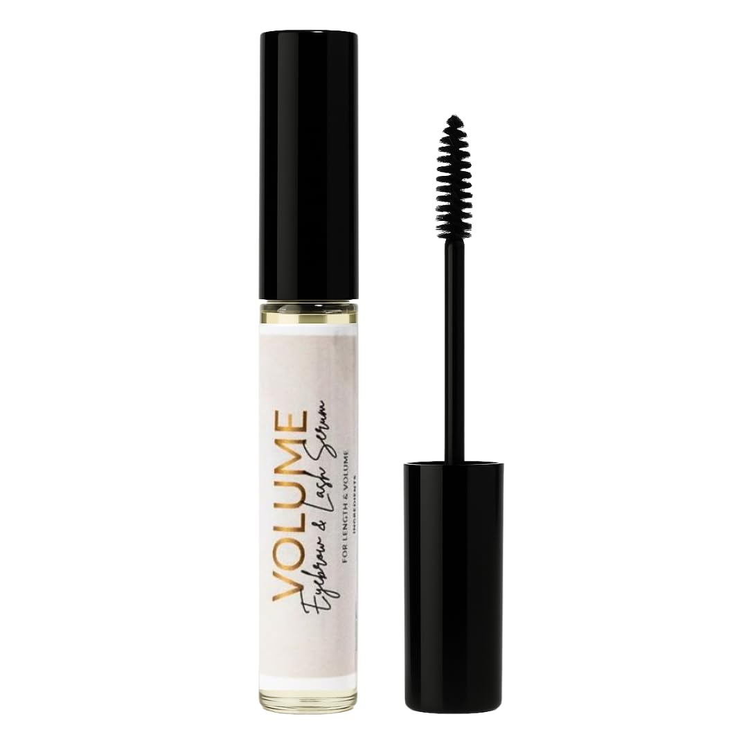 BASK & LATHER front packaging showing product and clear benefit of fuller-looking lashes