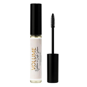 BASK & LATHER front packaging showing product and clear benefit of fuller-looking lashes
