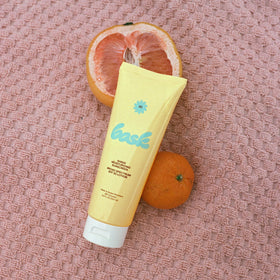 Bask label details highlighting SPF 30, reef-friendly formula benefits