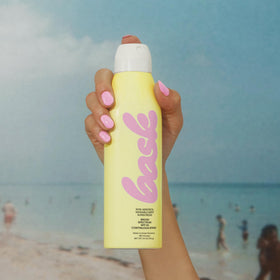 Bask label ingredients and reef-friendly badge highlighting Hawaii ACT 104 compliance benefit