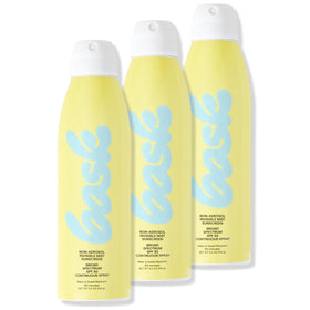 Bask front packaging shows SPF 30 and pack of three for easy sun protection
