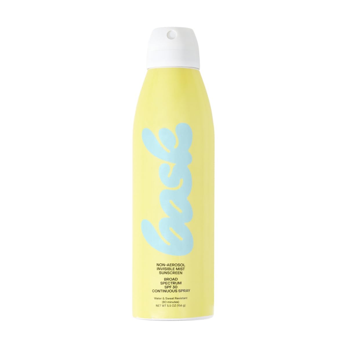 Bask label close-up showing reef-friendly formula and dermatologist information