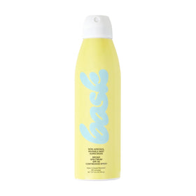 Bask label close-up showing reef-friendly formula and dermatologist information