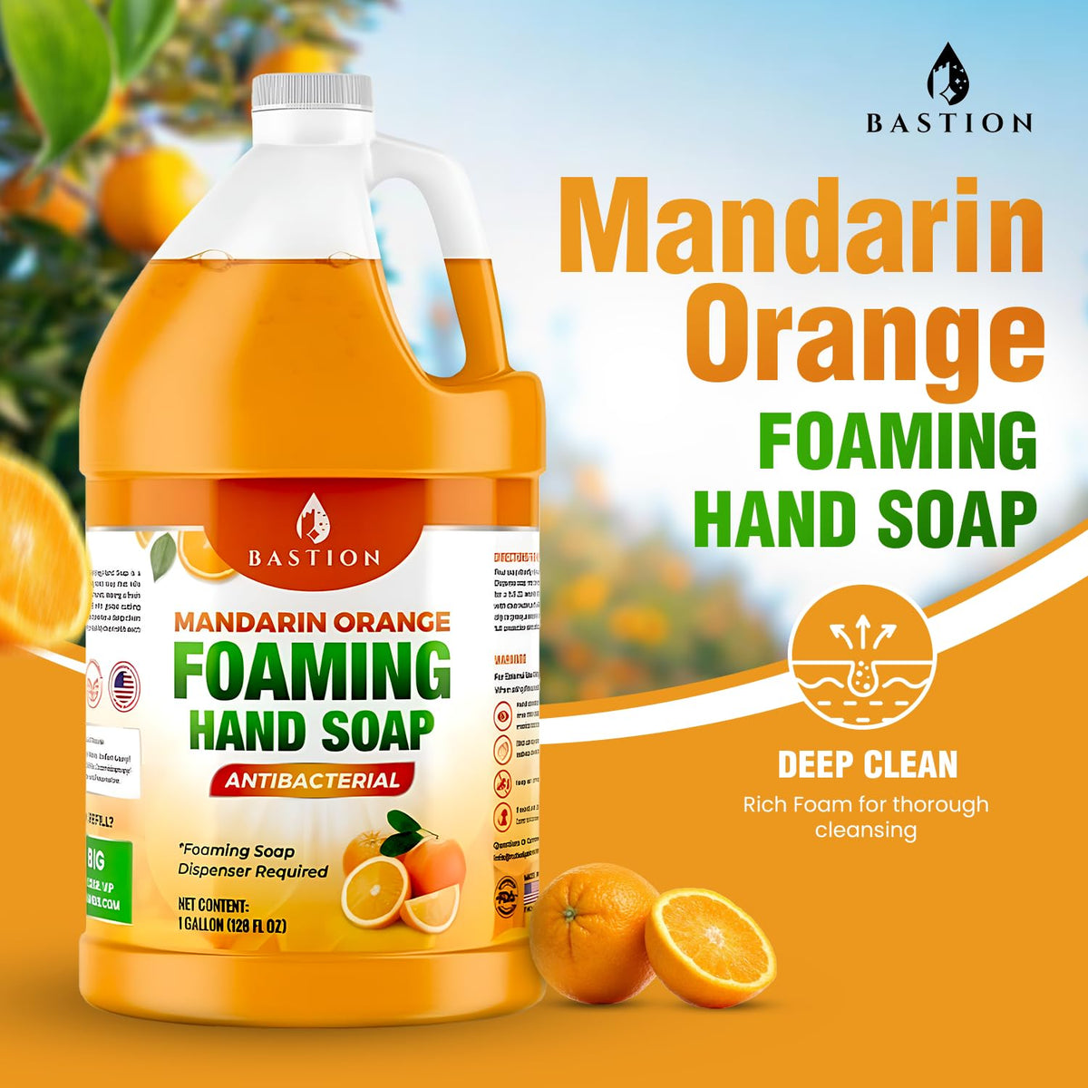 Bastion mandarin orange fruit image suggesting fresh citrus scent