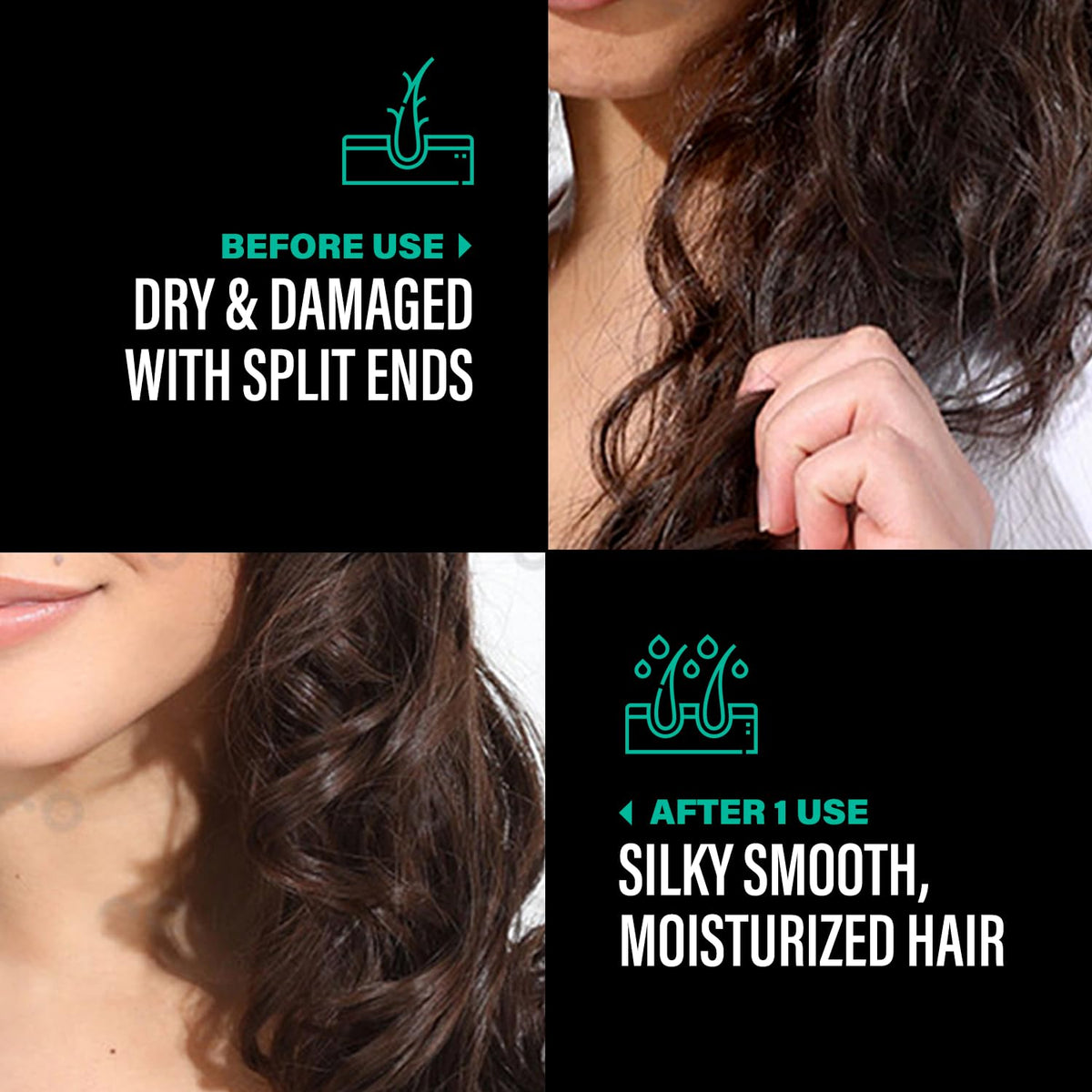 Close-up of batana oil texture, The-Mix-Up, demonstrating smooth emollient finish for shine