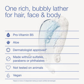 Bath & Body Works creamy lather texture showcasing rich foam for efficient cleansing