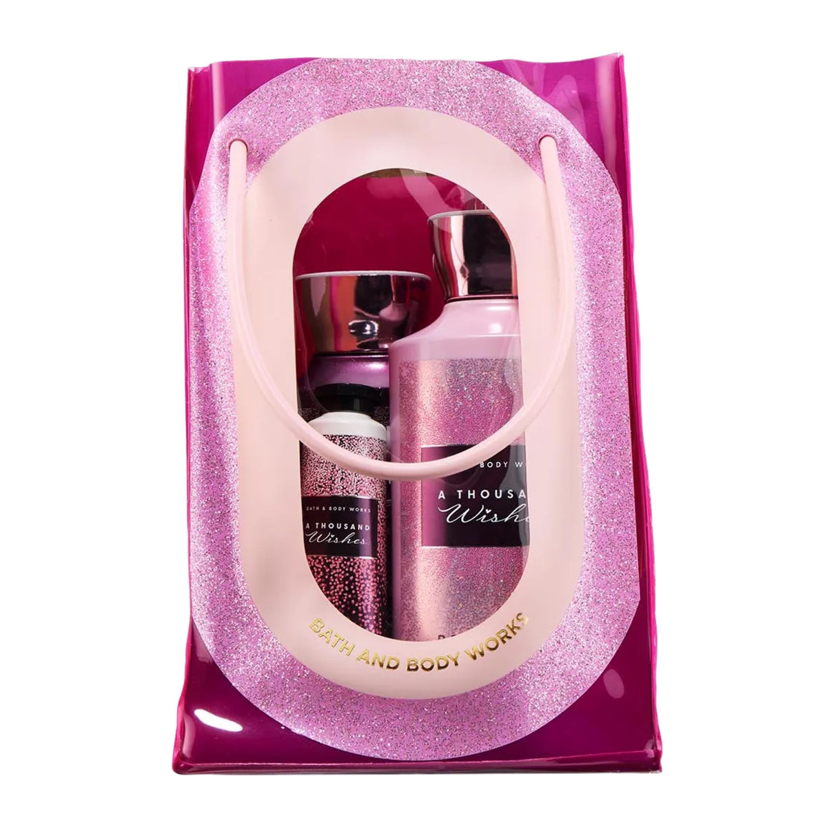Bath & Body Works front packaging showing the four-piece gift set and elegant presentation