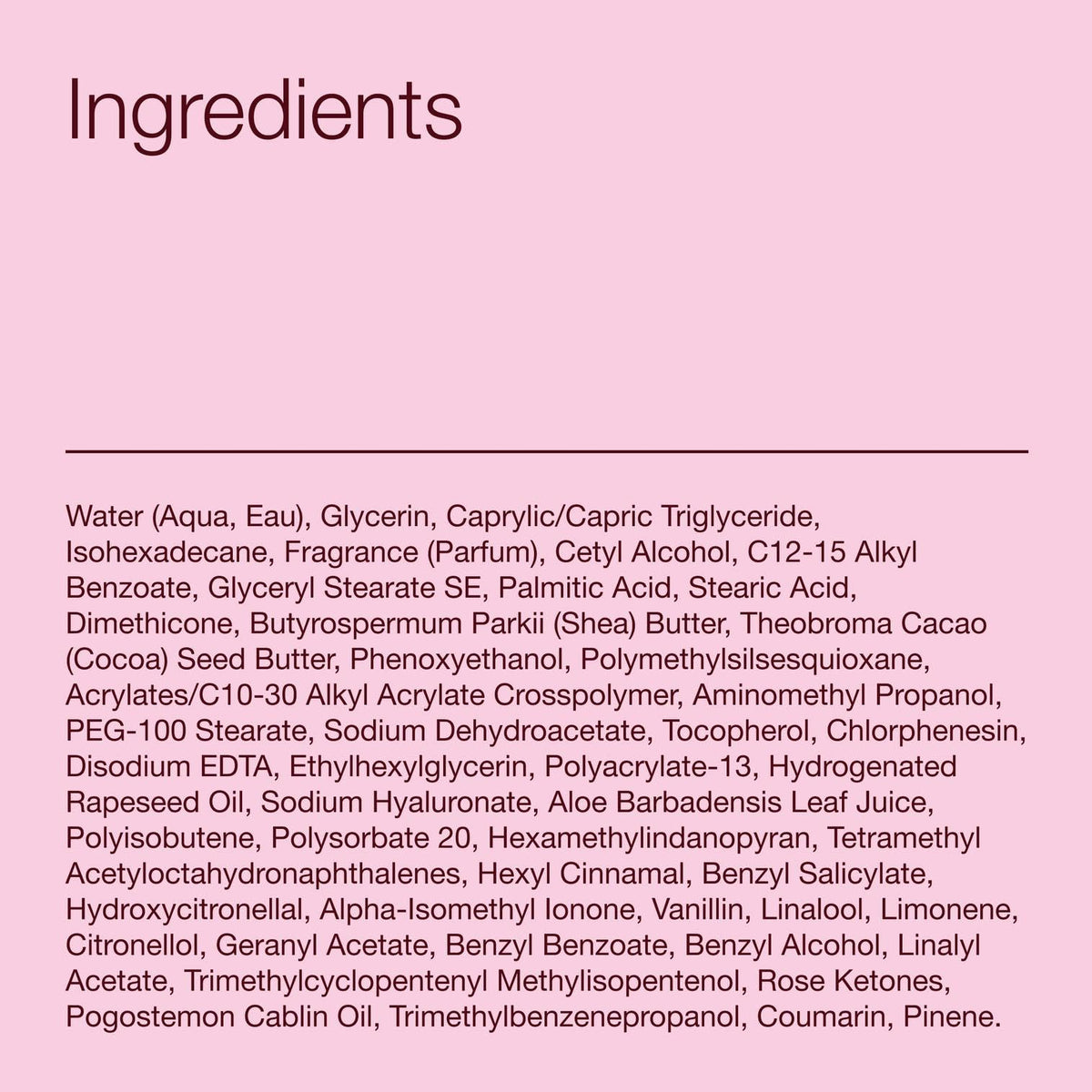 Bath & Body Works packaging recycled plastic label highlighting sustainable material benefit