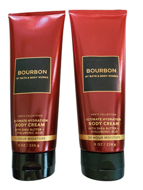 Bath & Body Works Bourbon front packaging showing product name and two-pack convenience